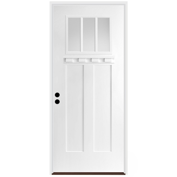 Trimlite Exterior Single Door, Right Hand/Inswing, 1.75 Thick, Fiberglass 2868RHISPSFHER2033C69161DB - main